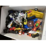 A box of model cars