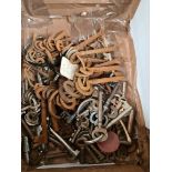 A box of old keys.