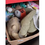 A box of PG Tips Monkey ephemera - soft toys,