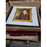 A Living Shakespeare boxed record set and a Winston Churchill memoirs and speeches boxed record set.