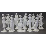 A set of ten Royal Worcester The 1920s Vogue Collection figures. Condition - good, each appears