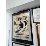 After Andy Warhol (1928-1987), "Mechanical Terrier", exhibition poster, Art Now Gallery Sweden, 50cm