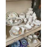 18 pieces of Aynsley china