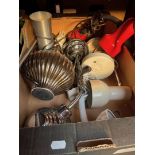 A box of lamps including 4 flexi lamps