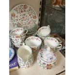 Minton Haddon Hall tea set.