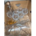 Box of glassware