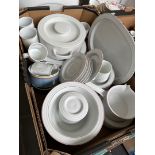 Box of Thomas Germany dinnerware