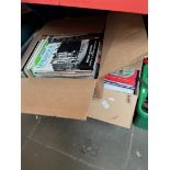 3 boxes of books and magazines