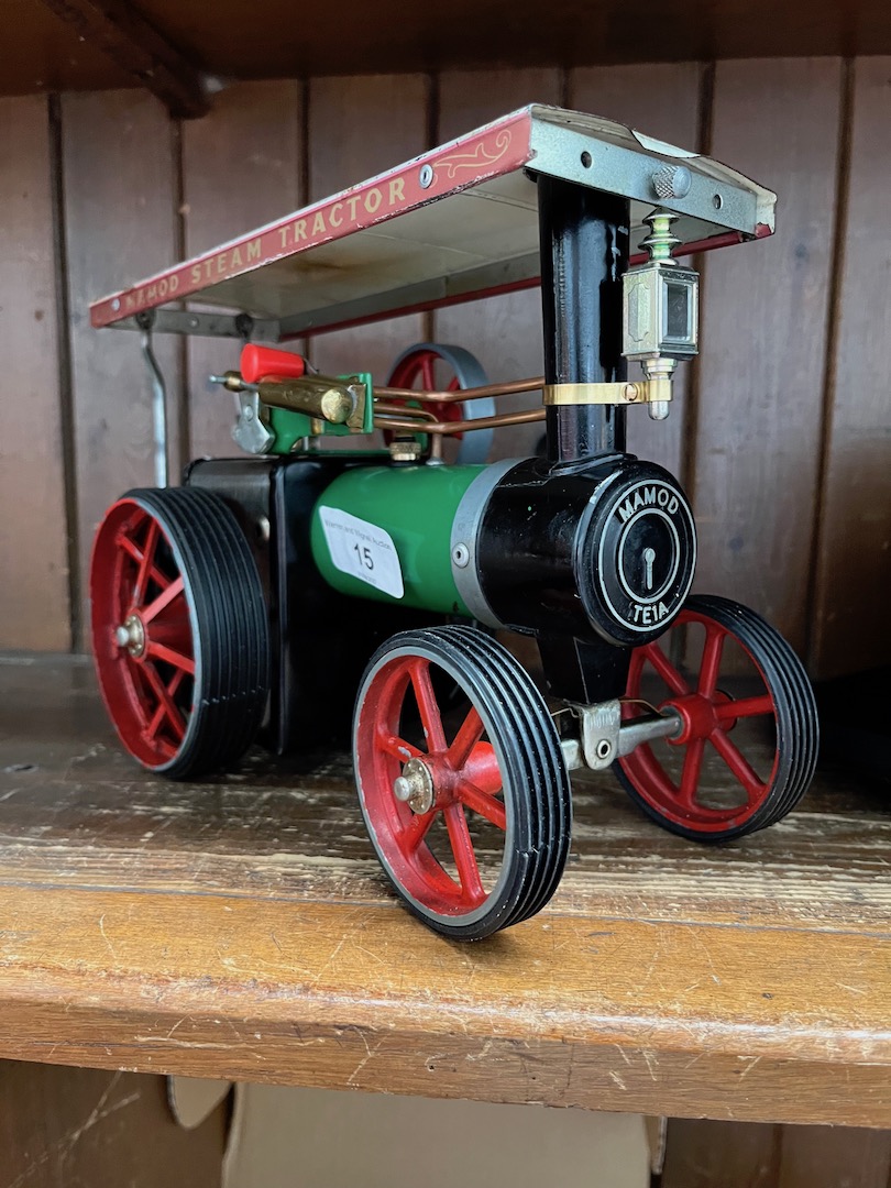 A Mamod TE1A Traction engine