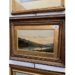 Frank Hawthorne, 19th century school, oil on canvas, river landscape, signed to lower left, framed