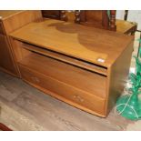 An Ercol light elm AV cabinet.