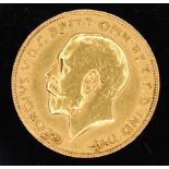 George V 1913 sovereign.