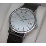 A stainless steel Omega, cal. 1010, ref. 166.0202, case diameter 35mm, 17 jewel automatic