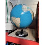 A globe on a stand