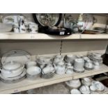 A Royal Doulton Rhapsody dinner service, appx 101 pieces