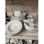 Royal Doulton Cadence dinner and coffee wares for 6 people - appx 35 pieces