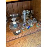 Selection of glass bowls etc.