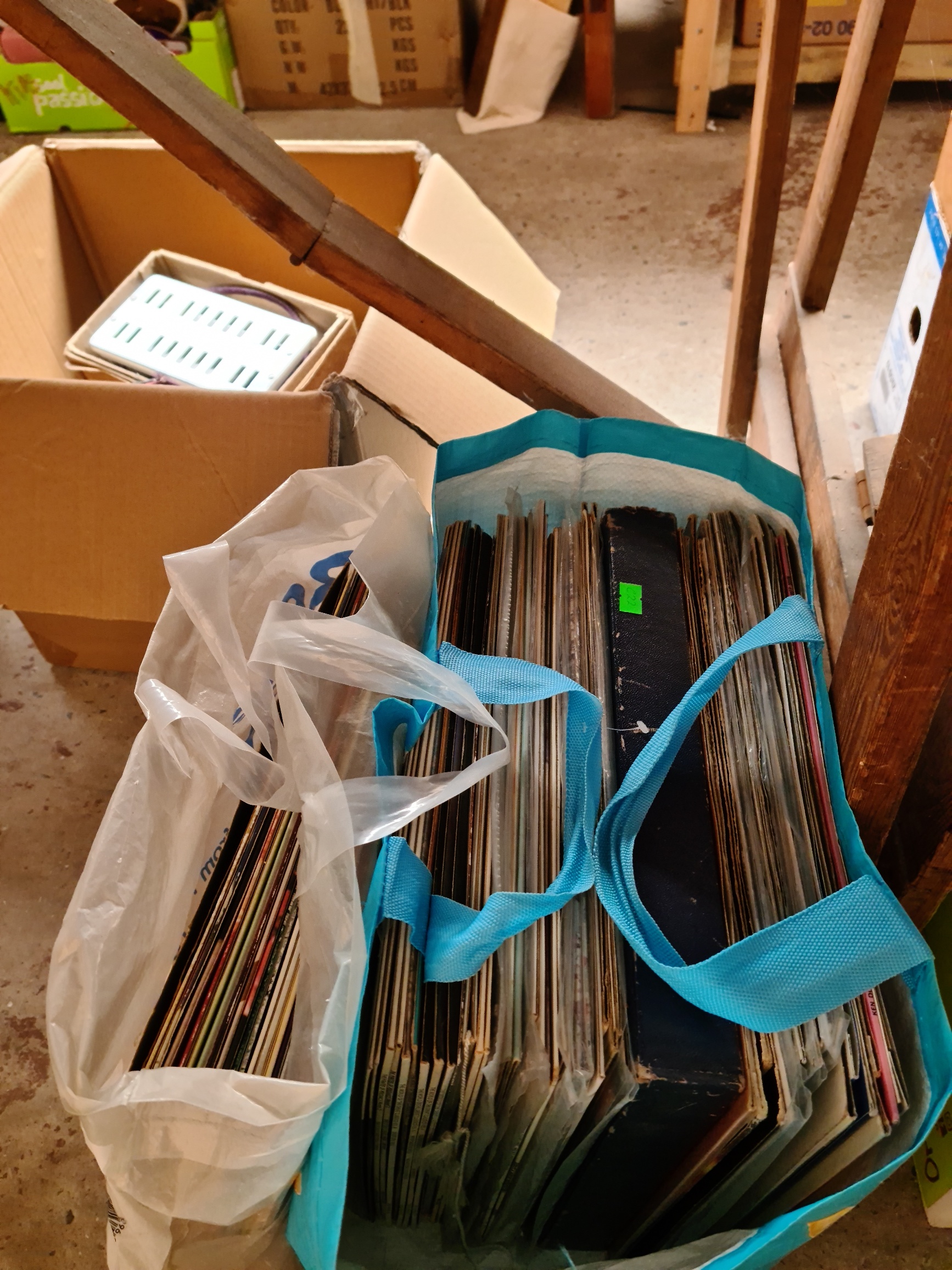 2 bags of LPs