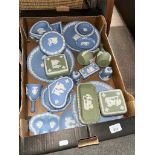 A selection of Wedgwood Jasperware, 30 pieces.