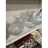 8 lead crystal vases, bowls etc including Stuart crystal