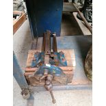 A wood working vice