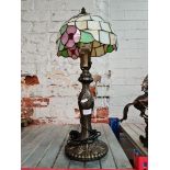 A Tiffany style lamp