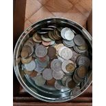 Tin of coins