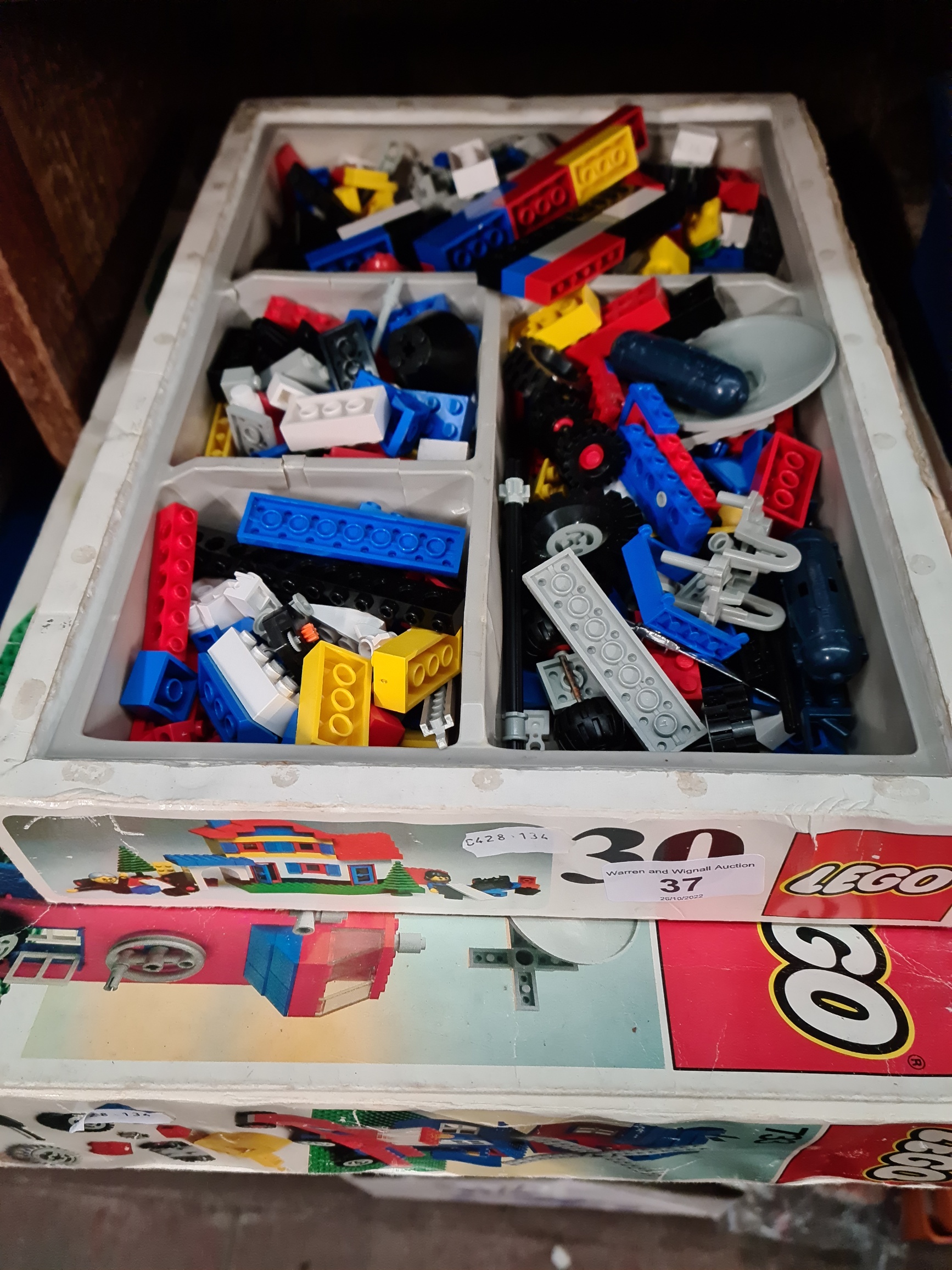 A selection of Lego.