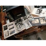 3 albums of vintage photographs