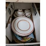 Box of Wedgwood Insignia dinner ware