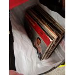 Assorted records, mainly LPs, including The Jame etc.