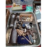 2 tray of collectables