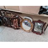 A selection of mirrors, etc.