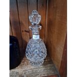 A Waterford crystal decanter