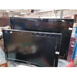 A 37" Panasonic LCD tv with remote, and a 26" Panasonic LCD tv with remote