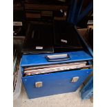 3 cases of records to include classical, jazz etc