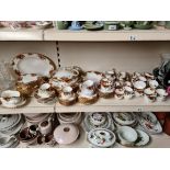 Royal Albert "Old Country Roses" - 100 pieces to include tureen, plates, dishes, cups, saucers,