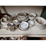 Denby Troubador dinner and tea wares appx 35 pieces