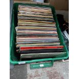 A box of LPs including classical, easy listening pop etc