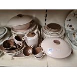 Poole dinner and coffee wares appx 55 pieces