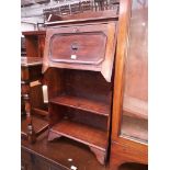 A 1920s oak bureau.