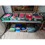 10 boxes of mainly 20th century world stamp albums, loose stamps and first day covers.