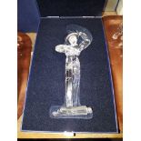Swarovski 2003 annual edition "Antonio" crystal figure with box.