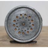 A vintage Hardy Bros Ltd 3 1/8" fly fishing reel 'The Perfect'.