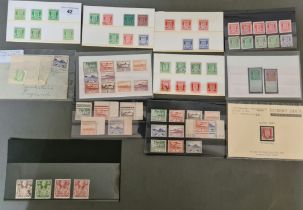 A collection of Jersey & Guernsey stamps to include some mint.