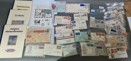 A collection of world airmail, early to mid 20th century to include Brazil, Canada, Australia and