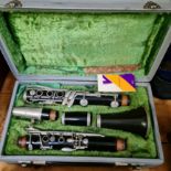 A Czech Corton clarinet in case.