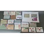 A collection of German fieldposts and stamps etc.