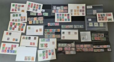 A collection of world stamps to include some mint.