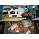 A Hornby Thomas The Tank Engine Percy Shunter train set and other 00 gauge model railway.